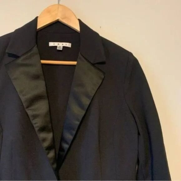 Cabi Black Blazer size medium single button - Picture 5 of 9